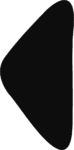 Curved Triangle Shape SVG Bold Silhouette Vector