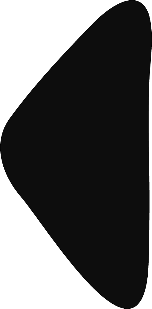 Curved Triangle Shape SVG Bold Silhouette Vector