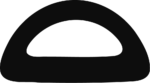 Dome Shape SVG Bold Silhouette Vector