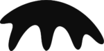 Dripping Blob SVG Melting Silhouette Vector