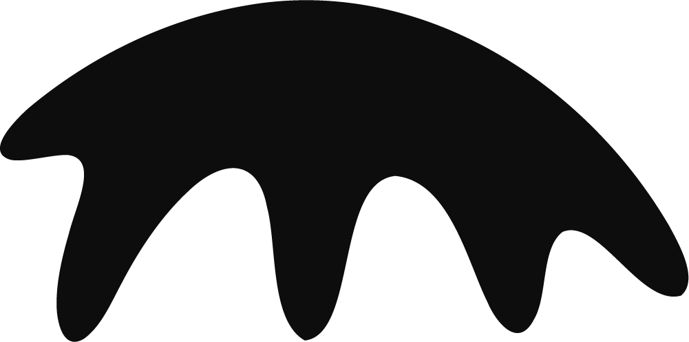 Dripping Blob SVG Melting Silhouette Vector