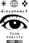 Eye Disconnect SVG Gritty Sketch Vector