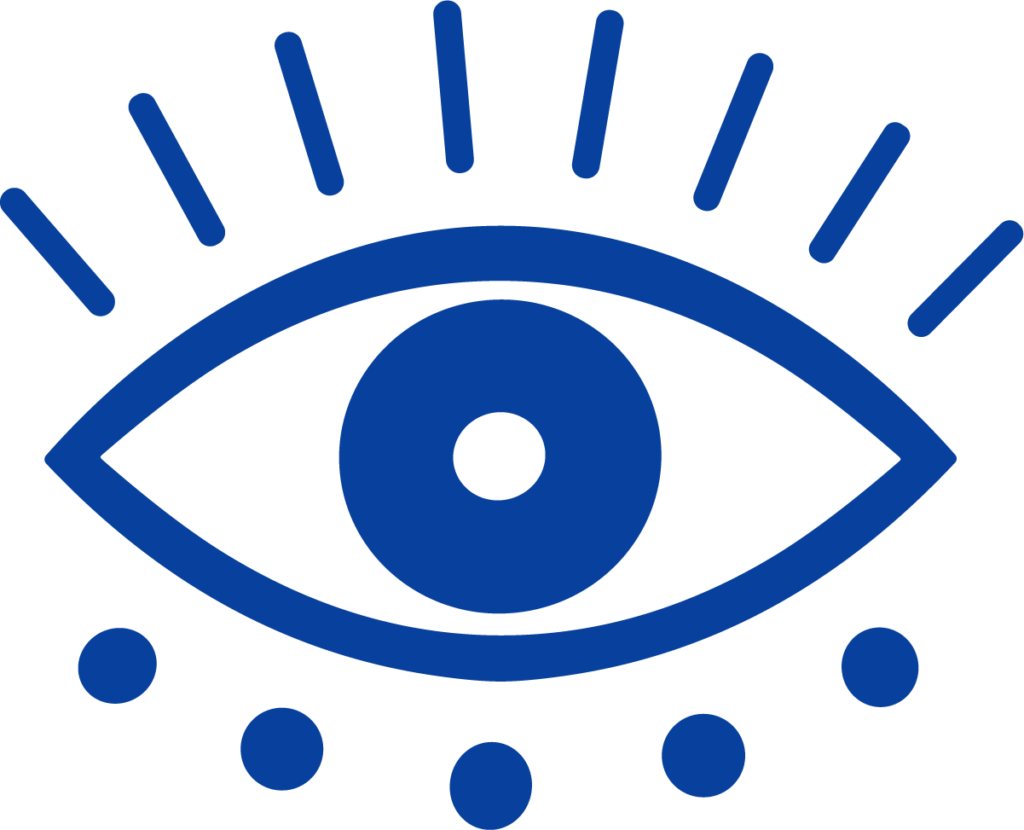 Eye Icon SVG Bold Awareness Vector