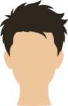 Faceless Male Avatar SVG Minimalist Portrait Vector
