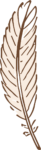 Feather SVG Rustic Sketch Vector