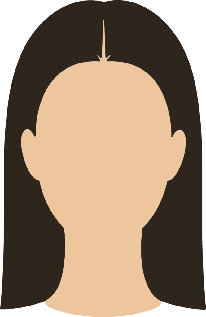 Female Face Avatar SVG Featureless Portrait Vector