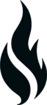 Flame Silhouette SVG Bold Blaze Vector