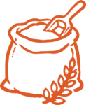 Flour Sack SVG Rustic Harvest Vector