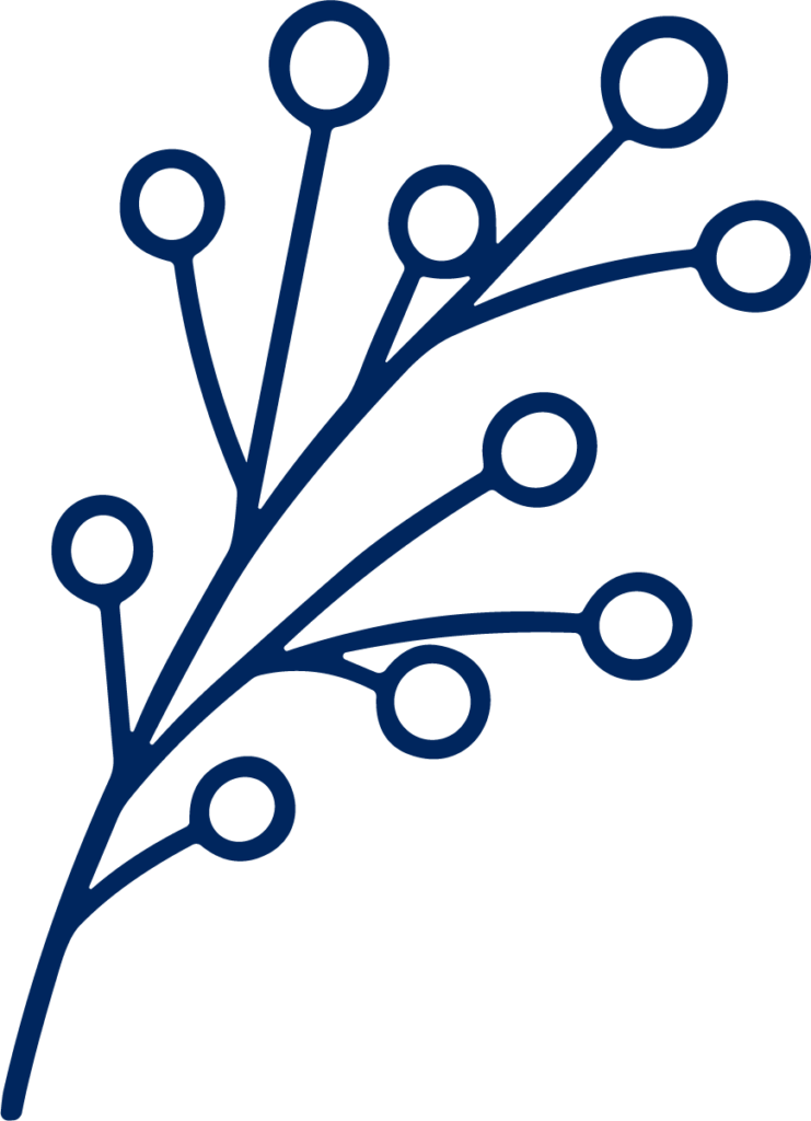 Flowering Branch SVG Delicate Botanical Vector