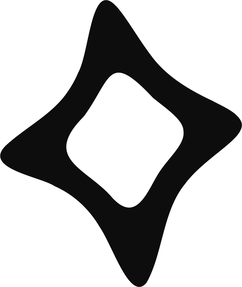 Four Point Star SVG Bold Abstract Vector
