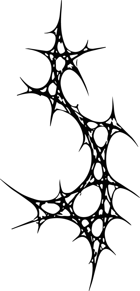 Fractal Web Star SVG Jagged Spikes Vector - Image 1
