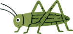 Grasshopper SVG Cheerful Green Bug Vector