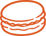 Hamburger SVG Bold Outline Vector