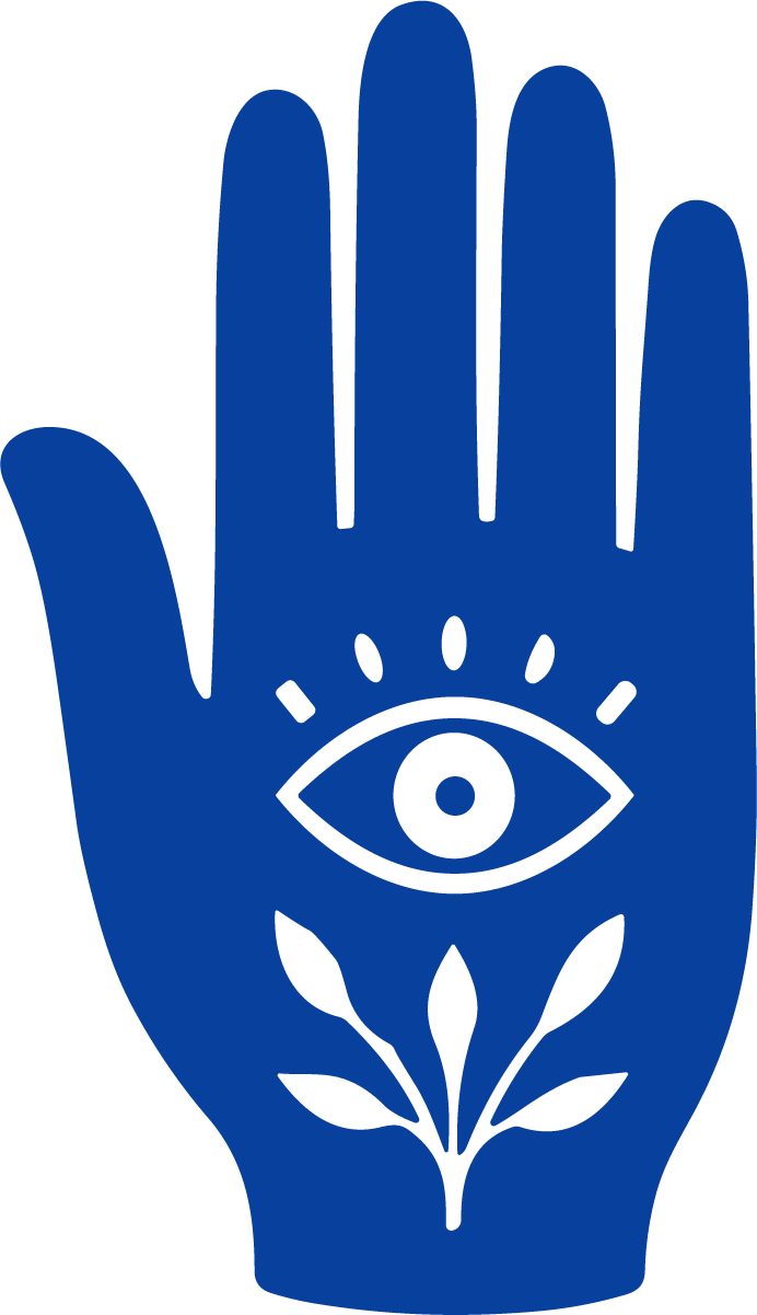 Hamsa Hand Eye SVG Mystic Symbol Vector - Image 1
