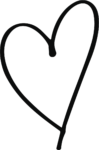 Hand-Drawn Heart SVG Scribbled Romance Vector