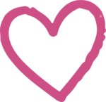 Heart Outline SVG Rough Sketchy Vector