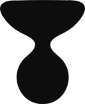 Hourglass Shape SVG Fluid Silhouette Vector