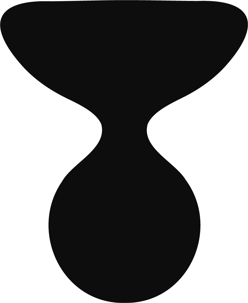 Hourglass Shape SVG Fluid Silhouette Vector