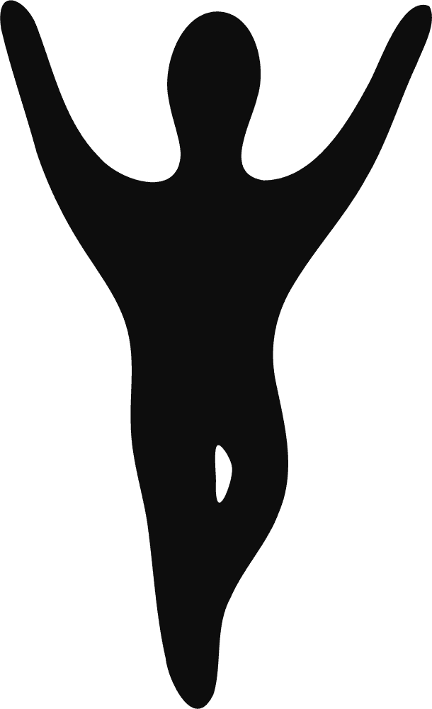 Human Silhouette SVG Bold Vector
