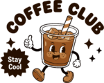 Iced Coffee Character SVG Cheerful Walking Vector