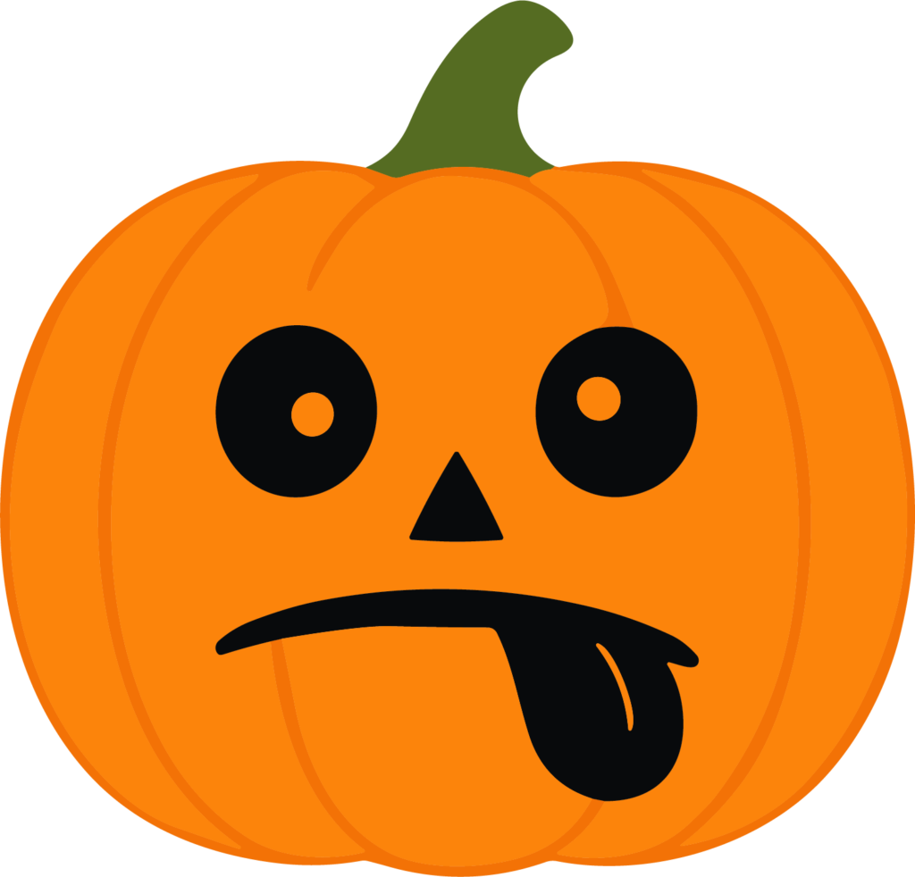 Jack O Lantern SVG Silly Grin Vector