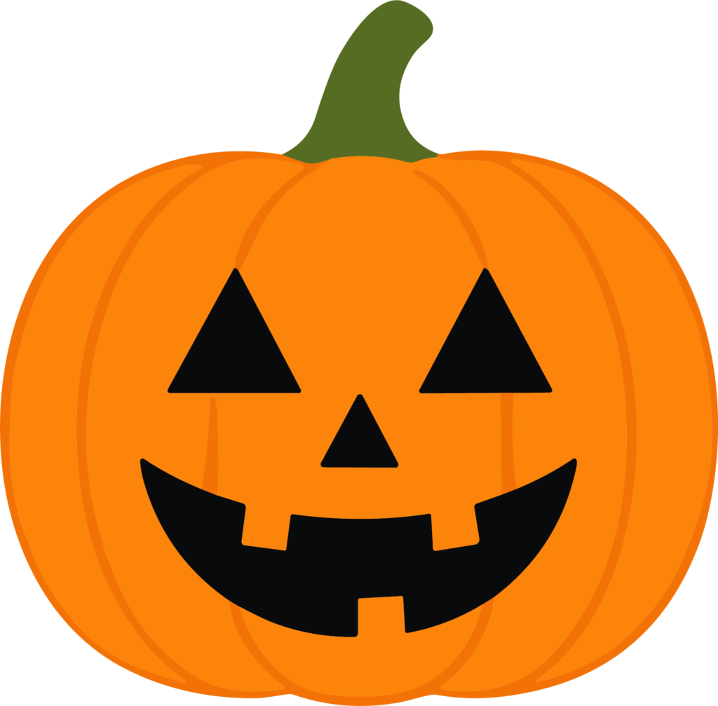 Jack-O-Lantern Pumpkin SVG Happy Grin Vector