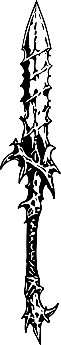 Jagged Sword SVG Menacing Blade Vector - Image 1