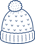 Knit Beanie SVG Cozy Winter Vector