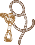 Lasso Rope SVG Rustic Western Vector