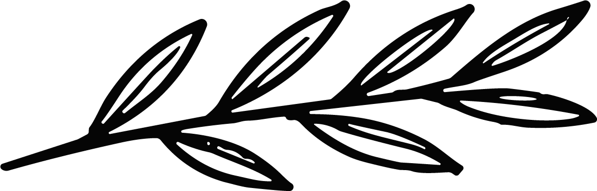Leaf Branch SVG Bold Sketch Vector - Image 1