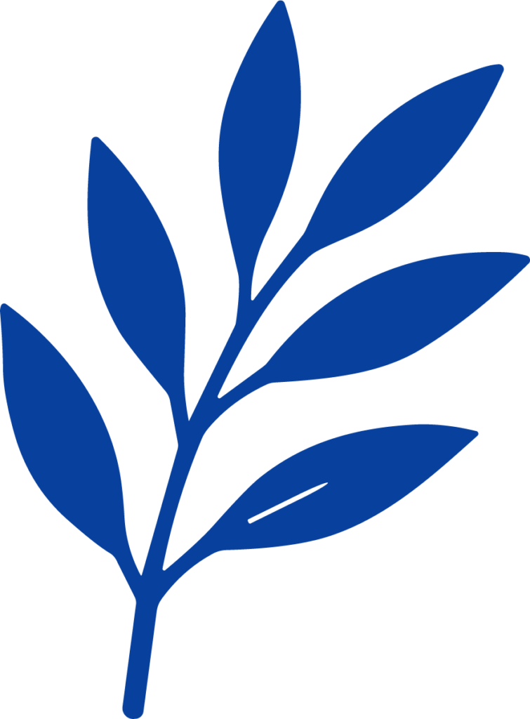 Leaf Branch SVG Bold Silhouette Vector