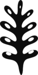 Leaf Silhouette SVG Organic Flowing Vector