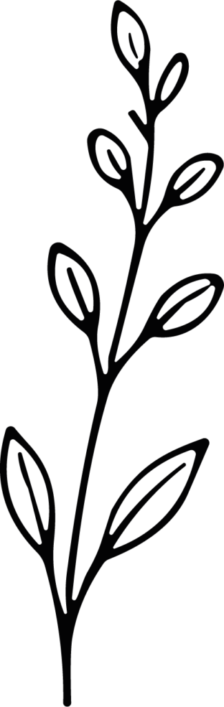 Leafy Branch SVG Bold Botanical Vector
