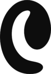 Letter C SVG Bold Minimal Vector