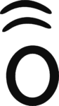 Letter O Wifi SVG Bold Signal Vector
