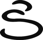 Letter S SVG Bold Swirl Vector