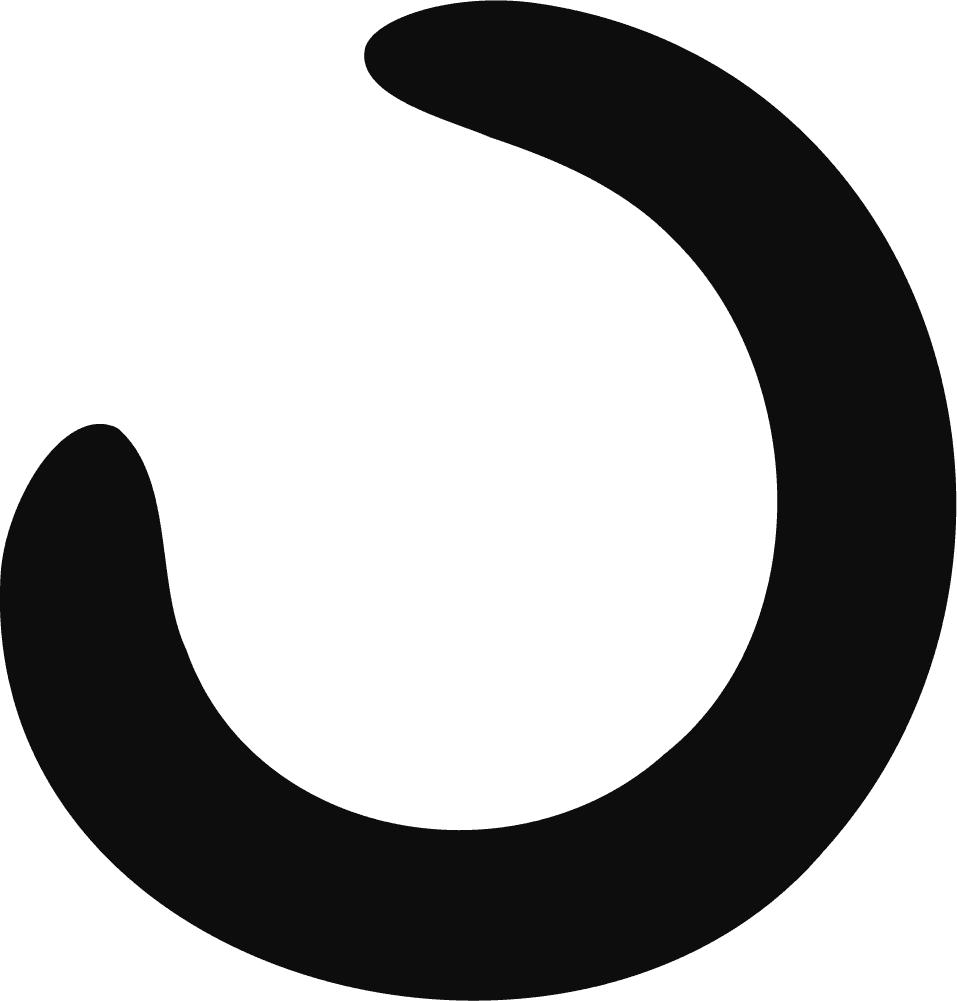 Loading Spinner SVG Bold Minimal Vector
