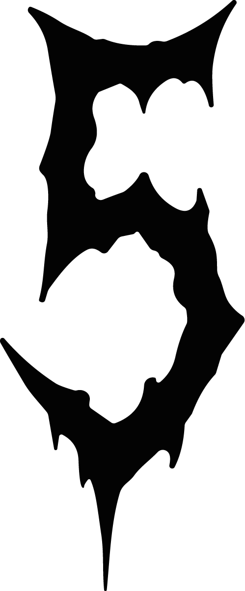 Melting Letter SVG Dripping Gothic Vector - Image 1