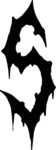Melting Silhouette SVG Eerie Drip Vector