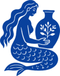 Mermaid With Vase SVG Aquarius Zodiac Vector