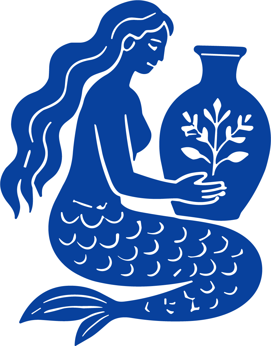 Mermaid With Vase SVG Aquarius Zodiac Vector - Image 1