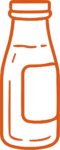 Milk Bottle SVG Simple Outline Vector