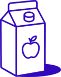 Milk Carton SVG Bold Outline Vector