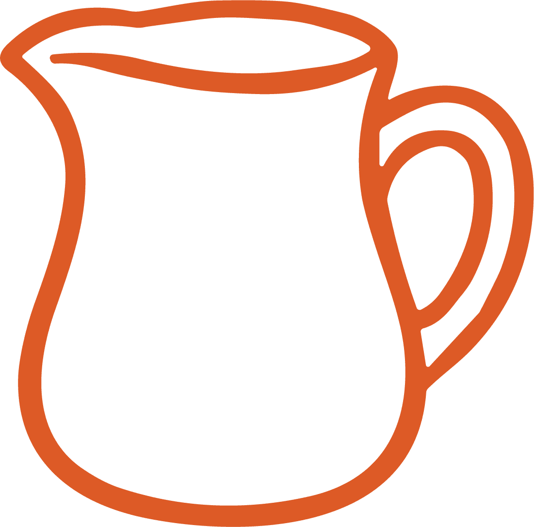 Milk Pitcher SVG Simple Outline Vector - Image 1