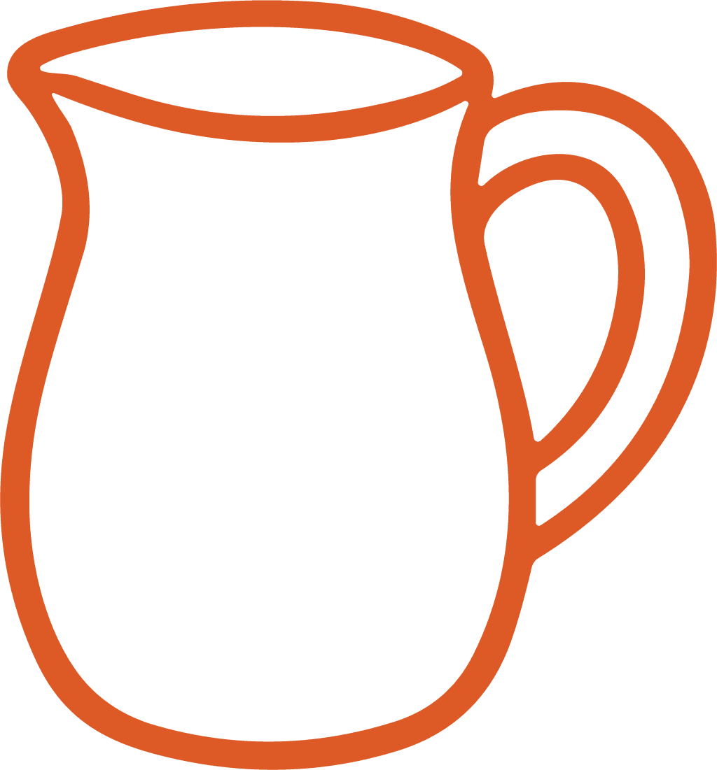 Milk Pitcher SVG Simple Outline Vector - Image 1