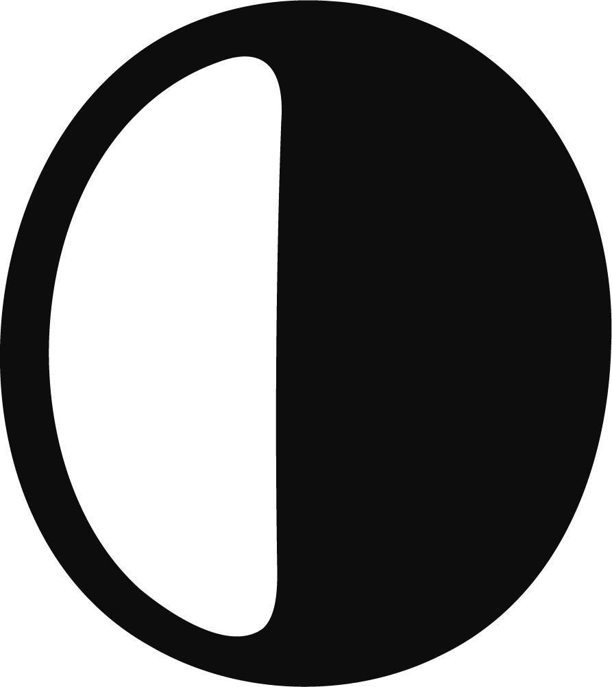 Moon Phase Icon SVG Bold Contrast Vector