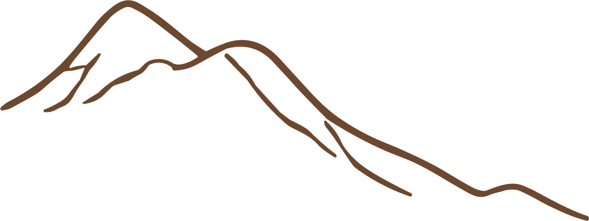 Mountain Range SVG Continuous Line Vector - Image 1