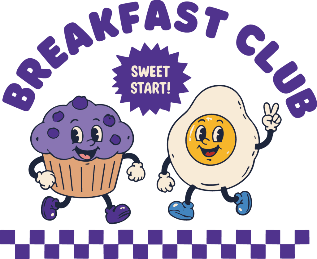 Muffin And Egg SVG Playful Breakfast Buddies Vector
