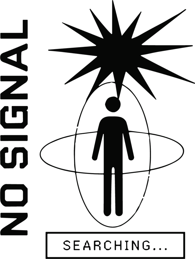 No Signal Icon SVG Cosmic Searching Vector