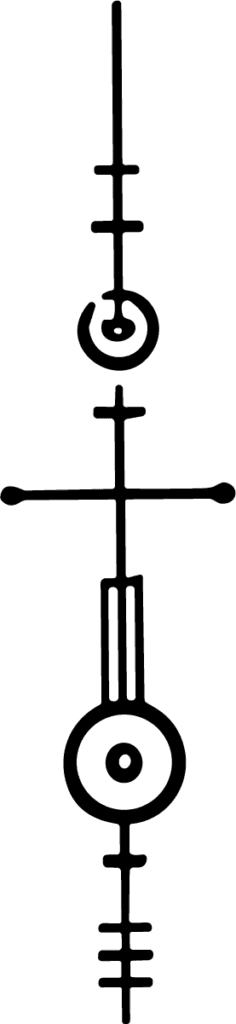 Occult Sigil SVG Mystic Line Vector